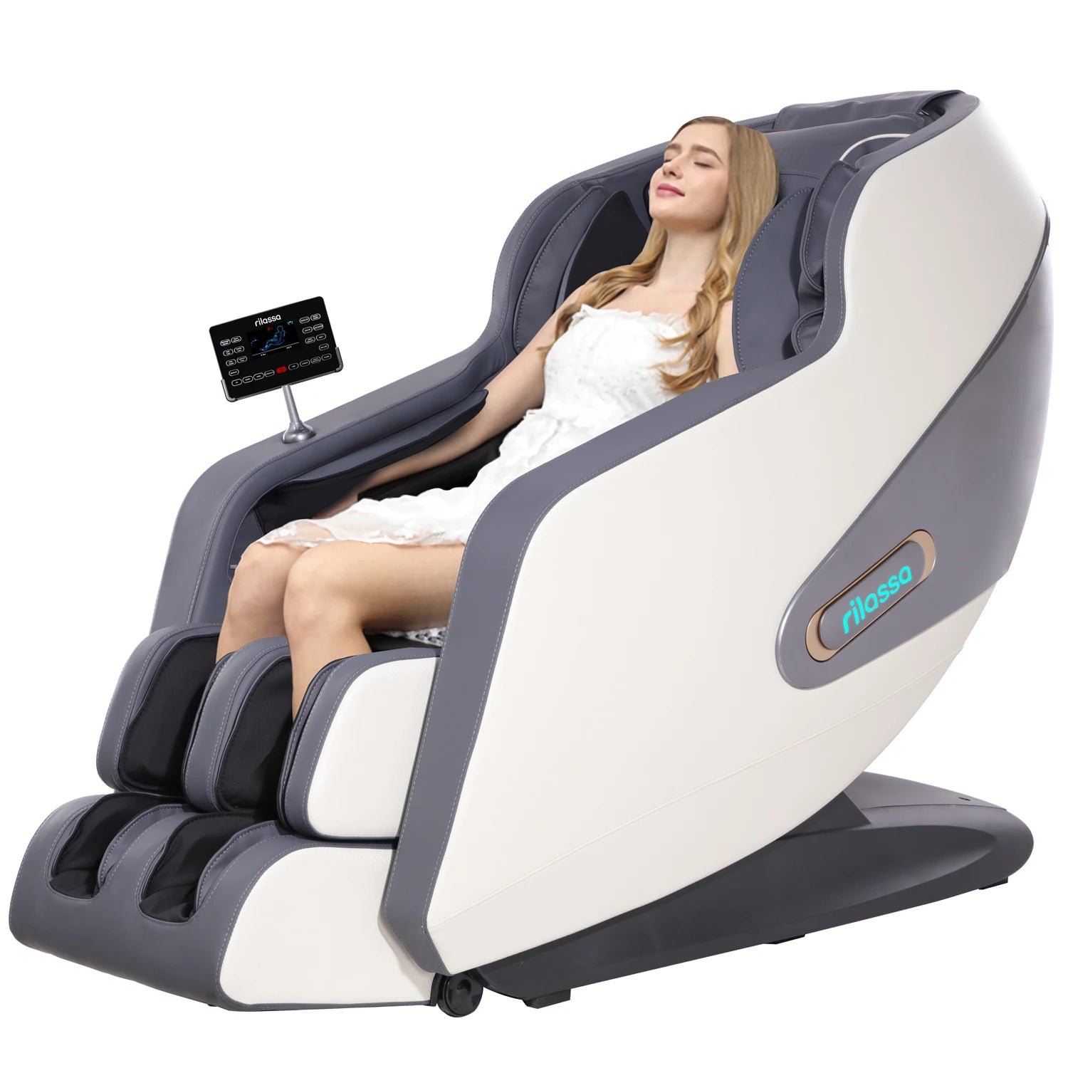 Full Body Shiatsu Scan and Recliner Chair with Yoga Stretch