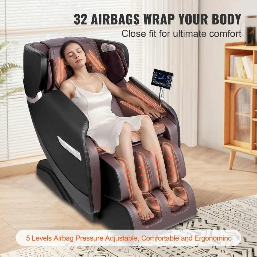 VEVOR Full Body Zero Gravity Recliner with Multi Auto Modes