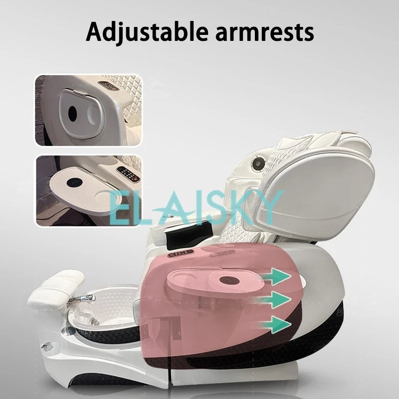 ELAISKY Foot Massage and Washing Electric Foot Bath