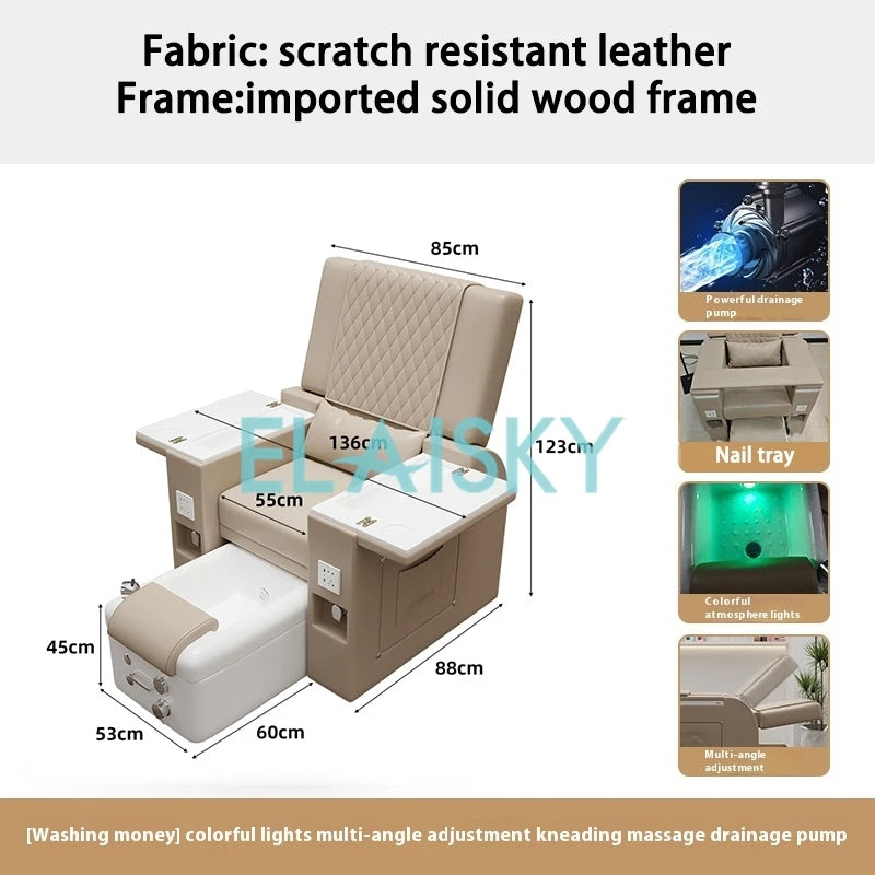 Luxury Pedicure Sofa Massage Reclining Chair