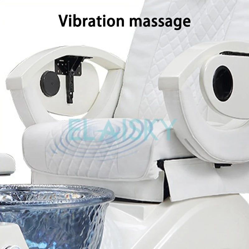 ELAISKY Foot Pool Foot Care Chair Mechanical Hand Massage Bath