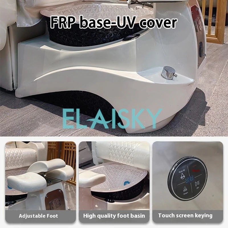 ELAISKY Foot Massage and Washing Electric Foot Bath